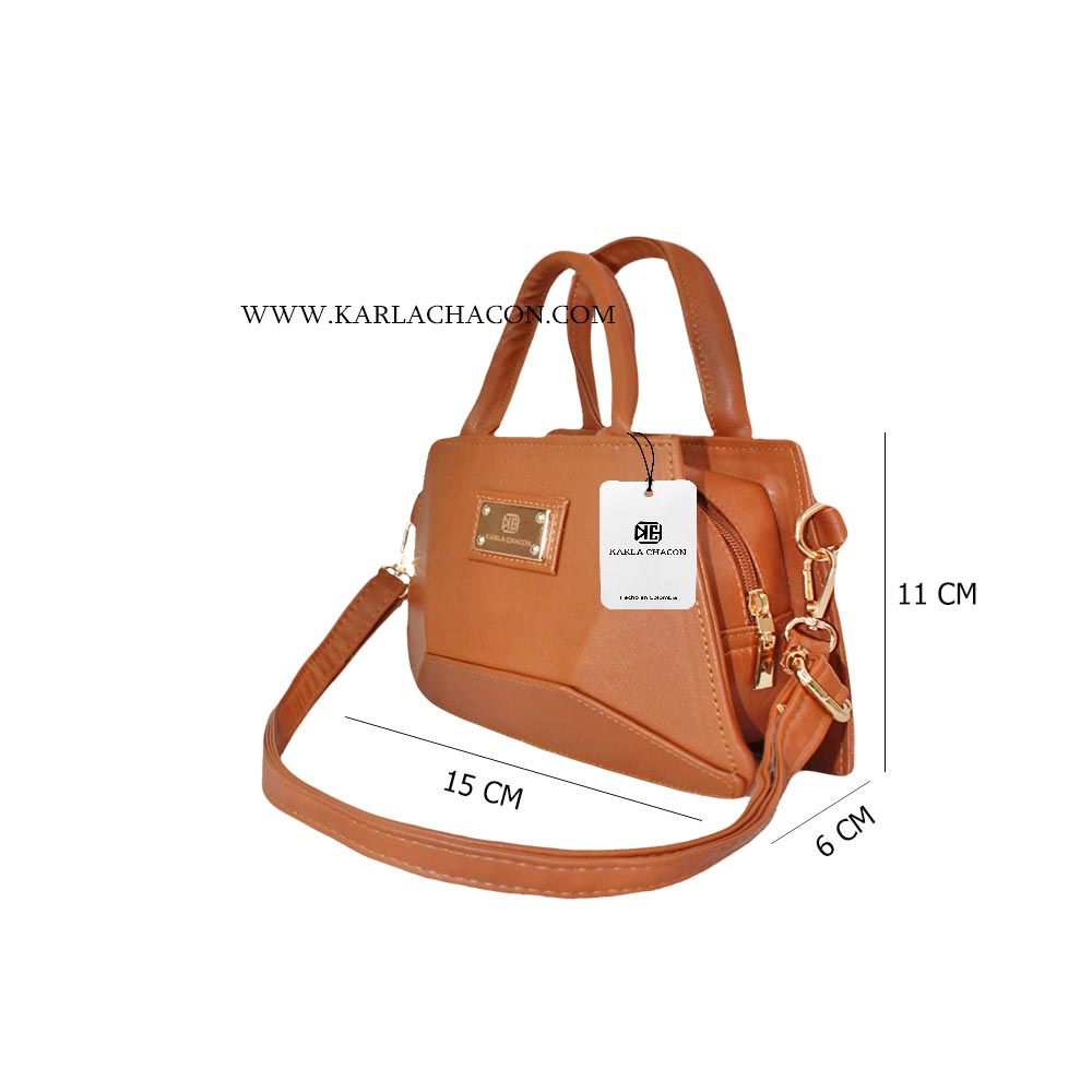 Bolso Avis Miel Con Correa Ajustable