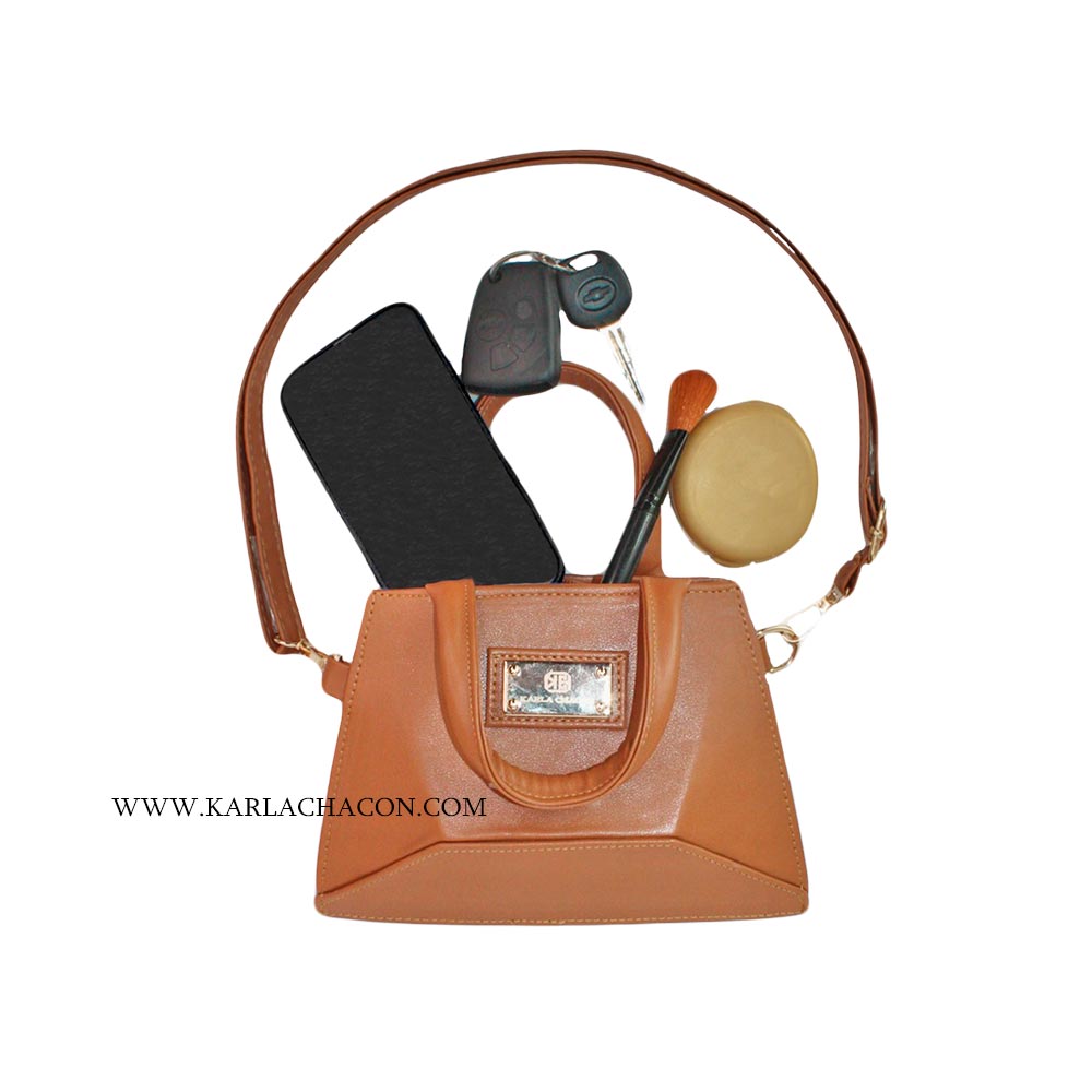 Bolso Avis Miel Con Correa Ajustable