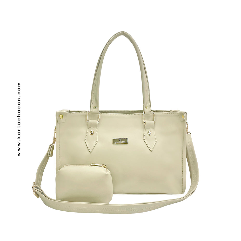 Bolso Cloe Beige con Monedero