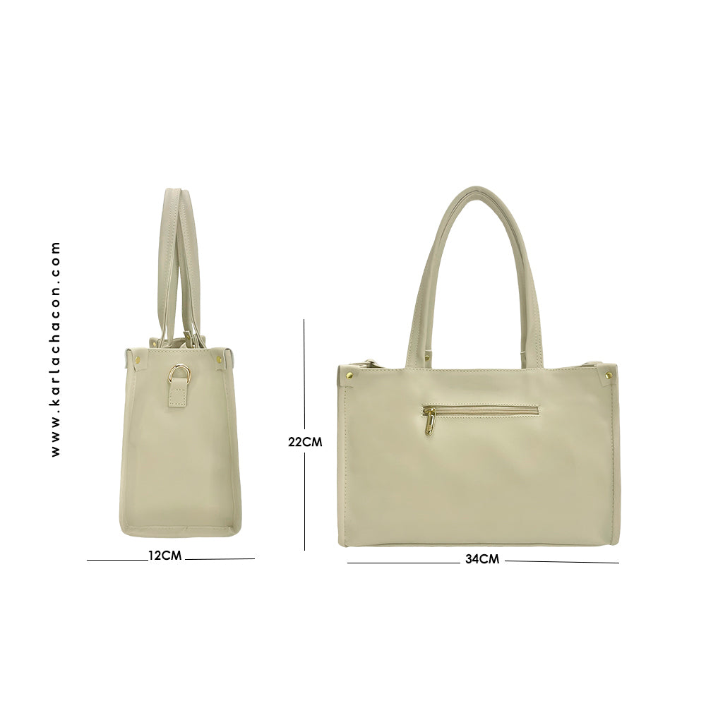 Bolso Cloe Beige con Monedero