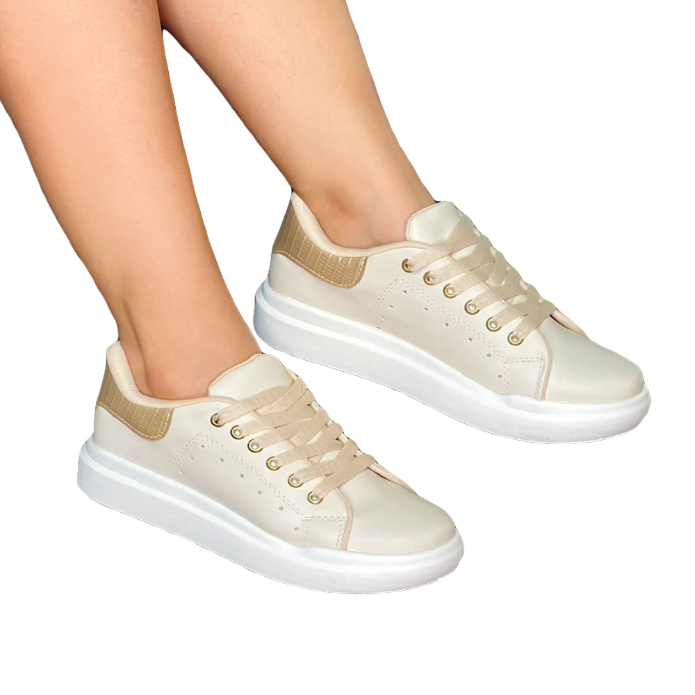 Tenis Dianna Beige