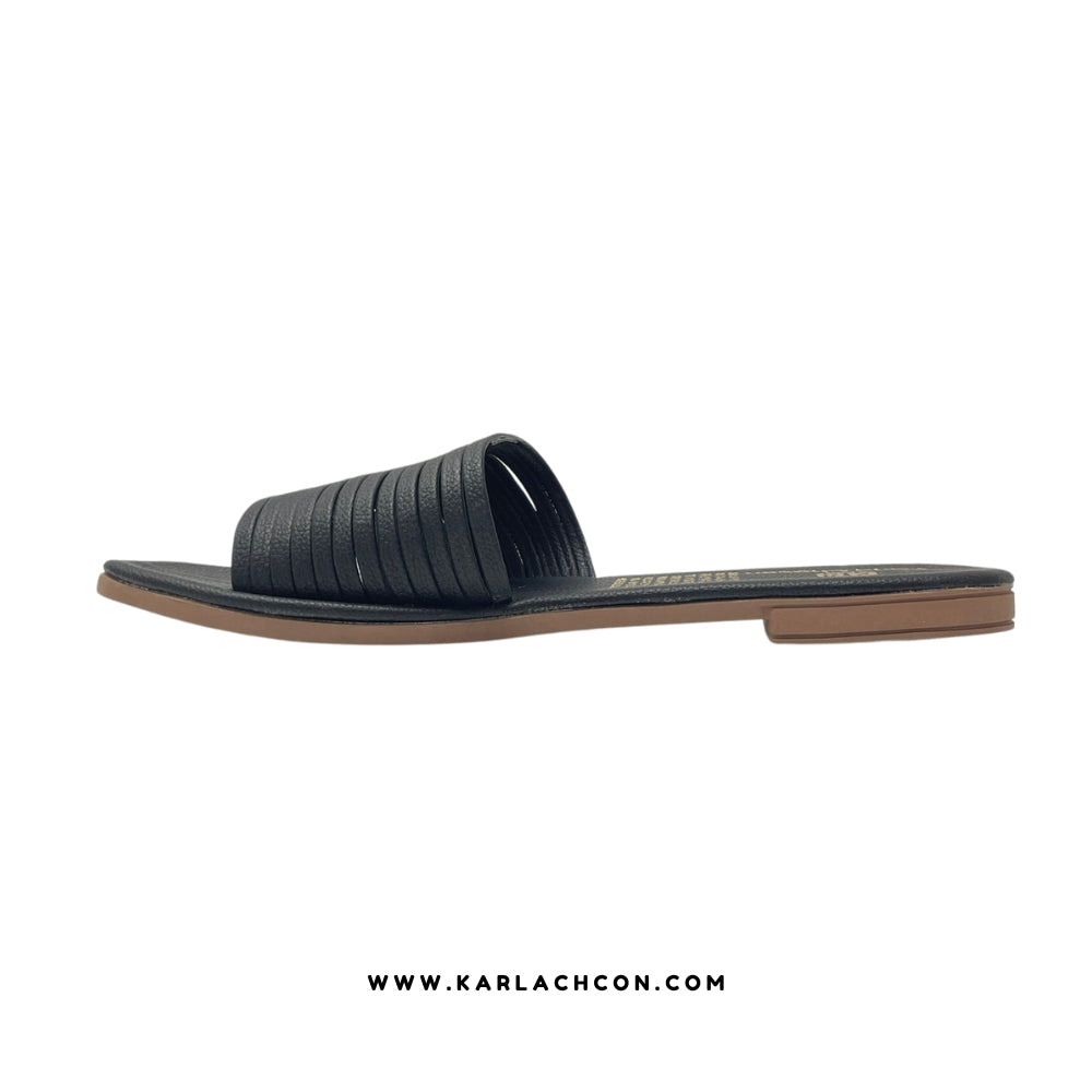 Sandalia Plana Francy Negro