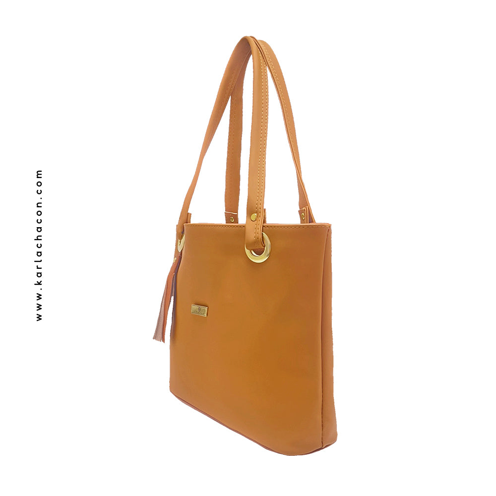 Bolso Grande con Cosmetiquera Gady Miel