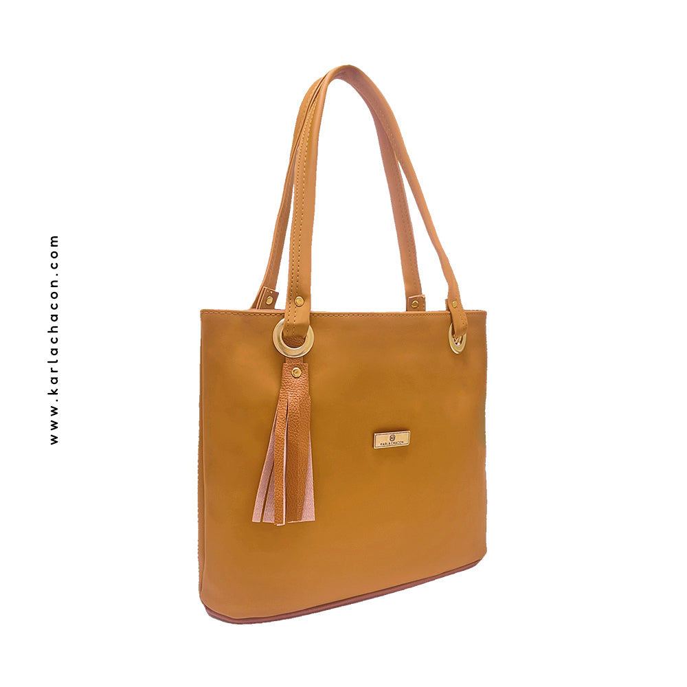 Bolso Grande con Cosmetiquera Gady Miel