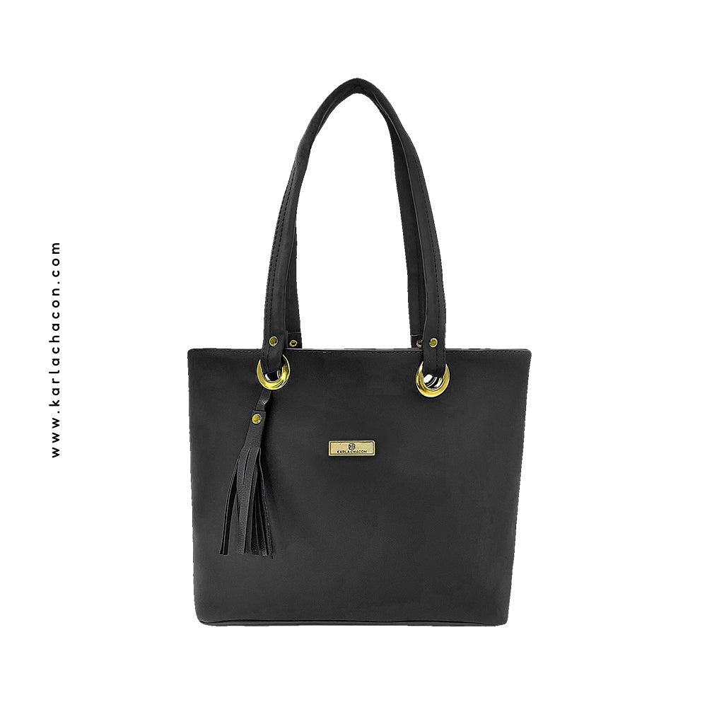 Bolso Grande con Cosmetiquera Gady Negro