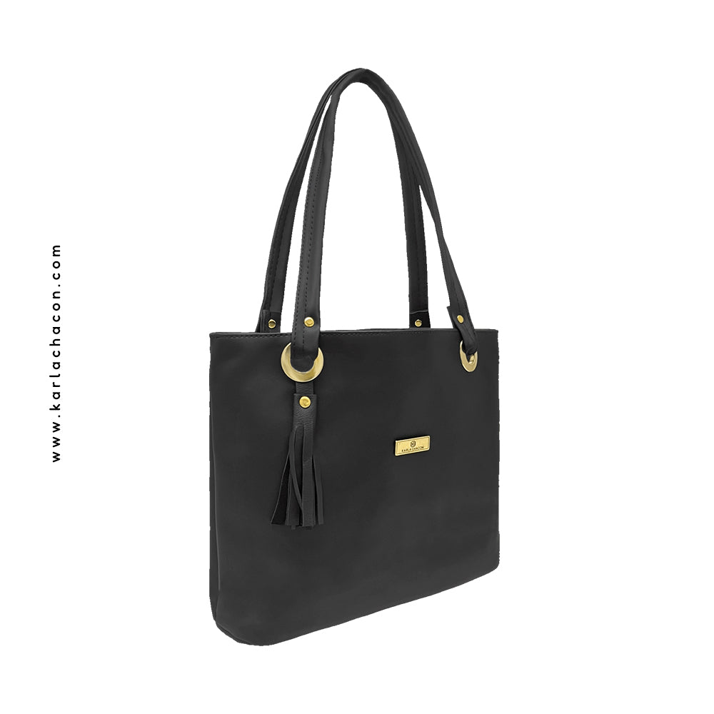 Bolso Grande con Cosmetiquera Gady Negro