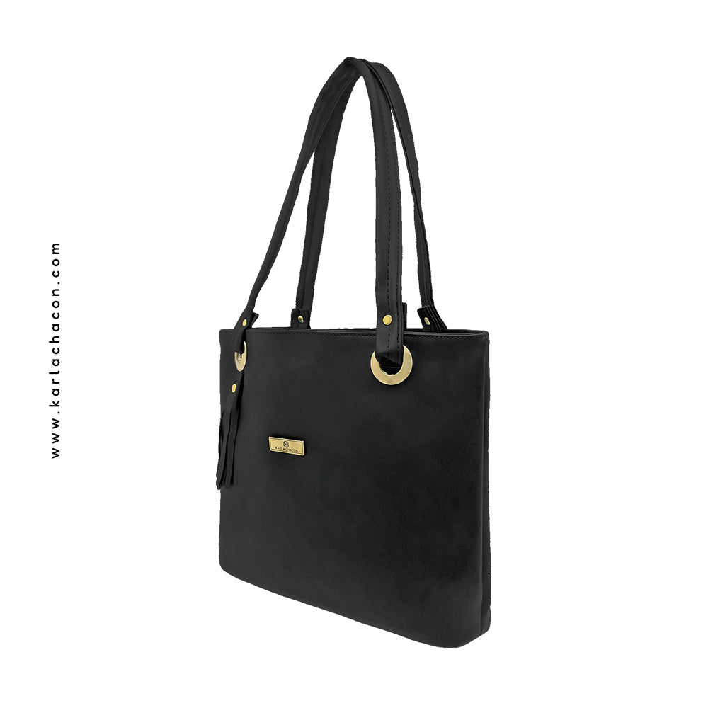 Bolso Grande con Cosmetiquera Gady Negro