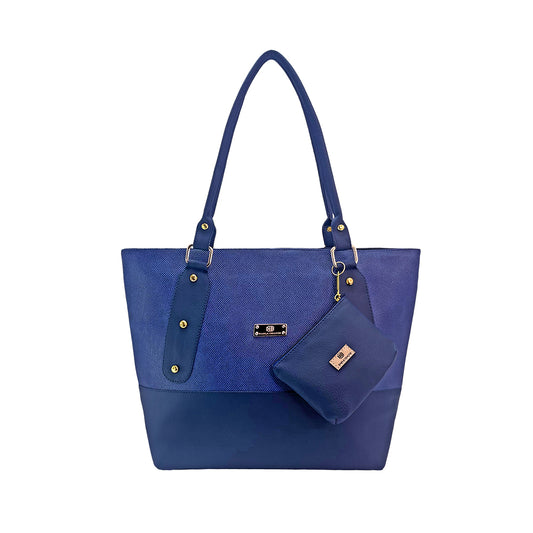 Bolso De Hombro con Monedero Gala Azul