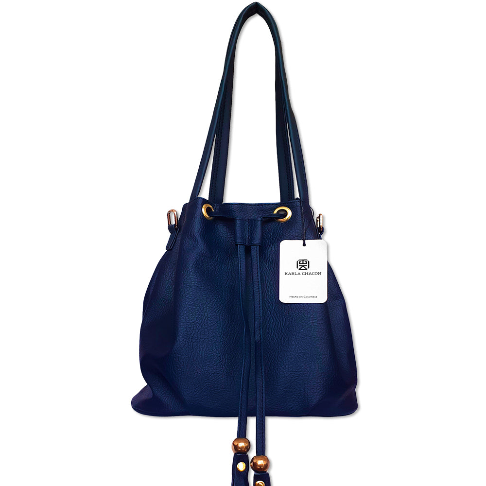 Bolso Bucket Iris Azul