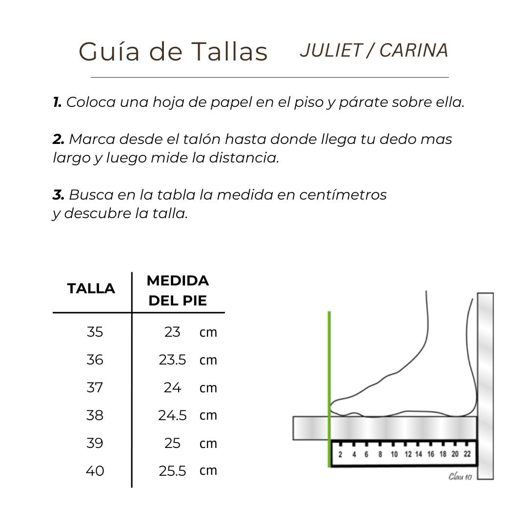 Sandalia Plana Juliet Amareto