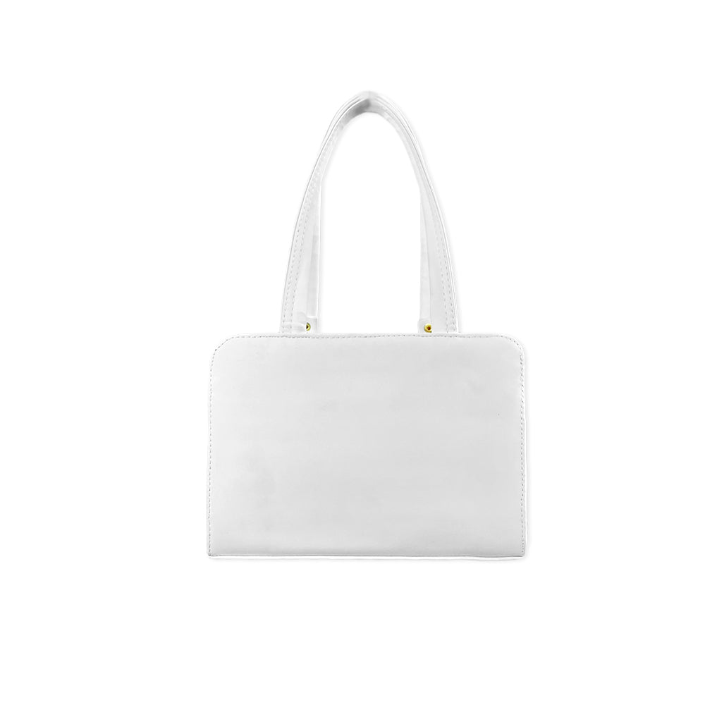 Bolso June Blanco Con Correa Ajustable