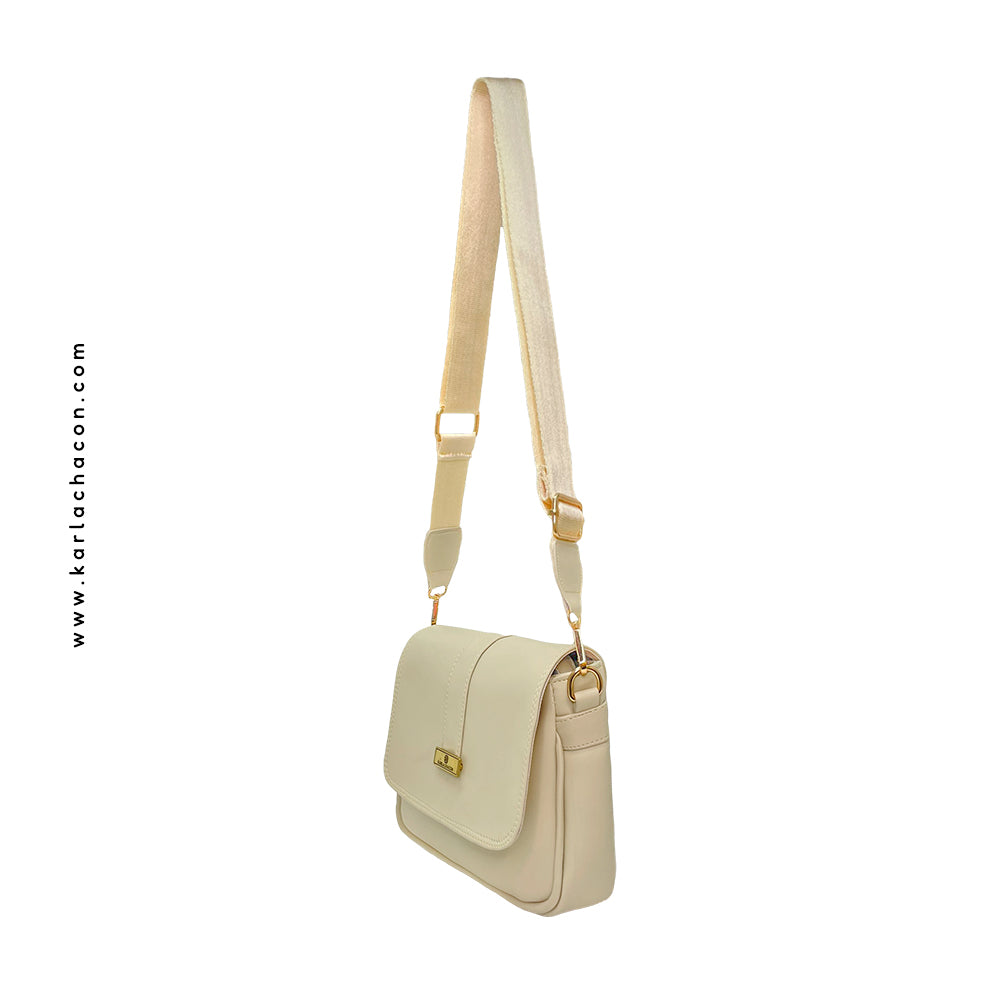 Bolso Manos Libres Lady Beige