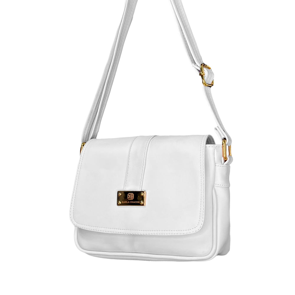 Bolso Manos Libres Lady Blanco