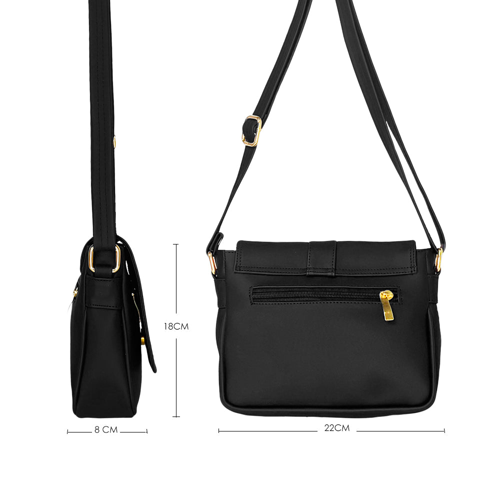 Bolso Manos Libres Lady Negro