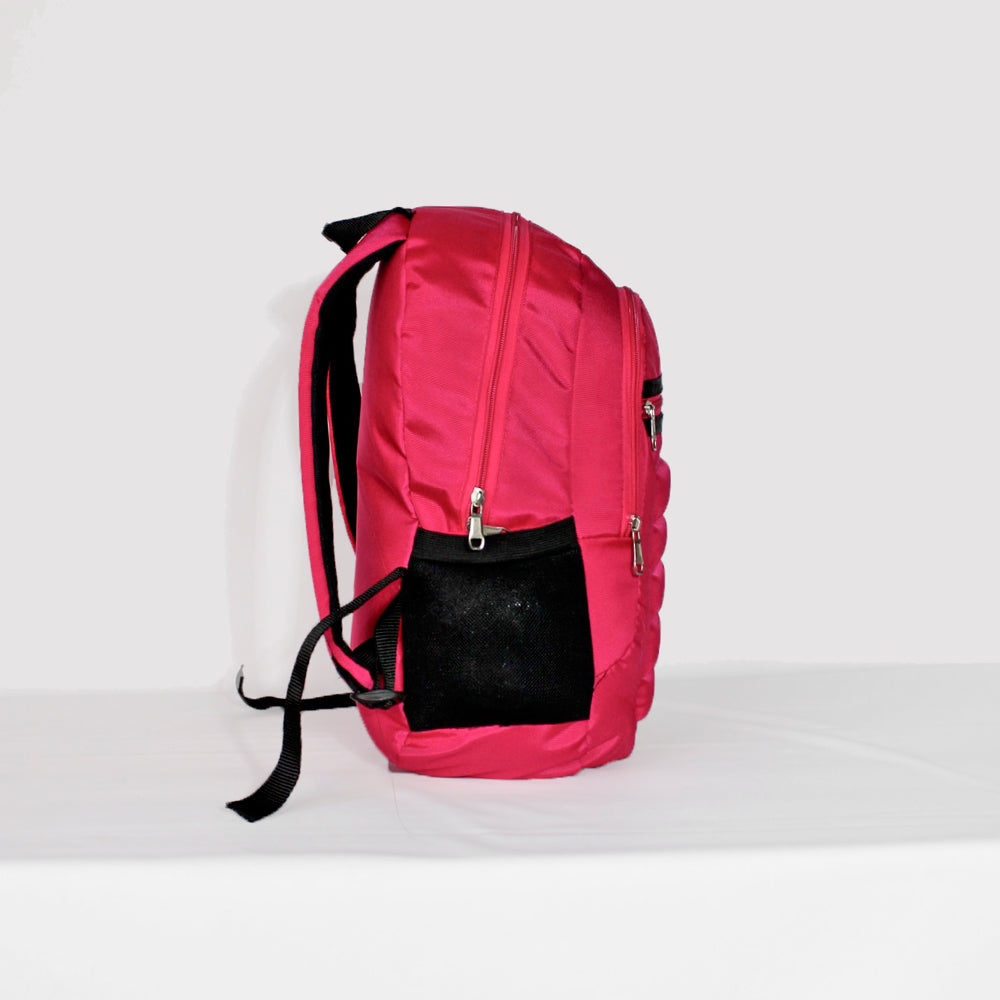 Bolso Morral Con Cartuchera Leo Fucsia