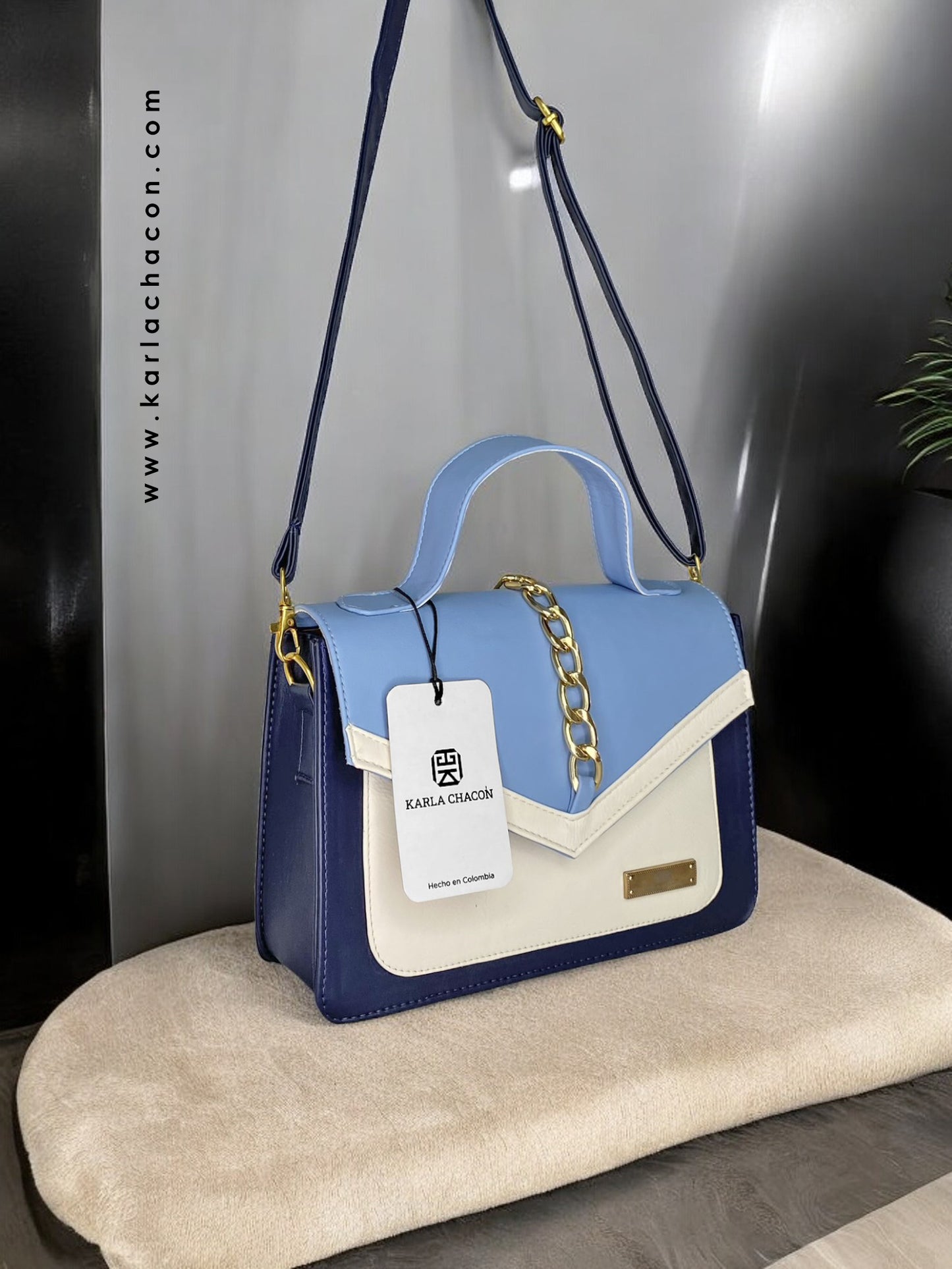 Bolso Manos Libres Magy Azul