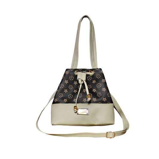 Bolso Mary Beige Doble Función