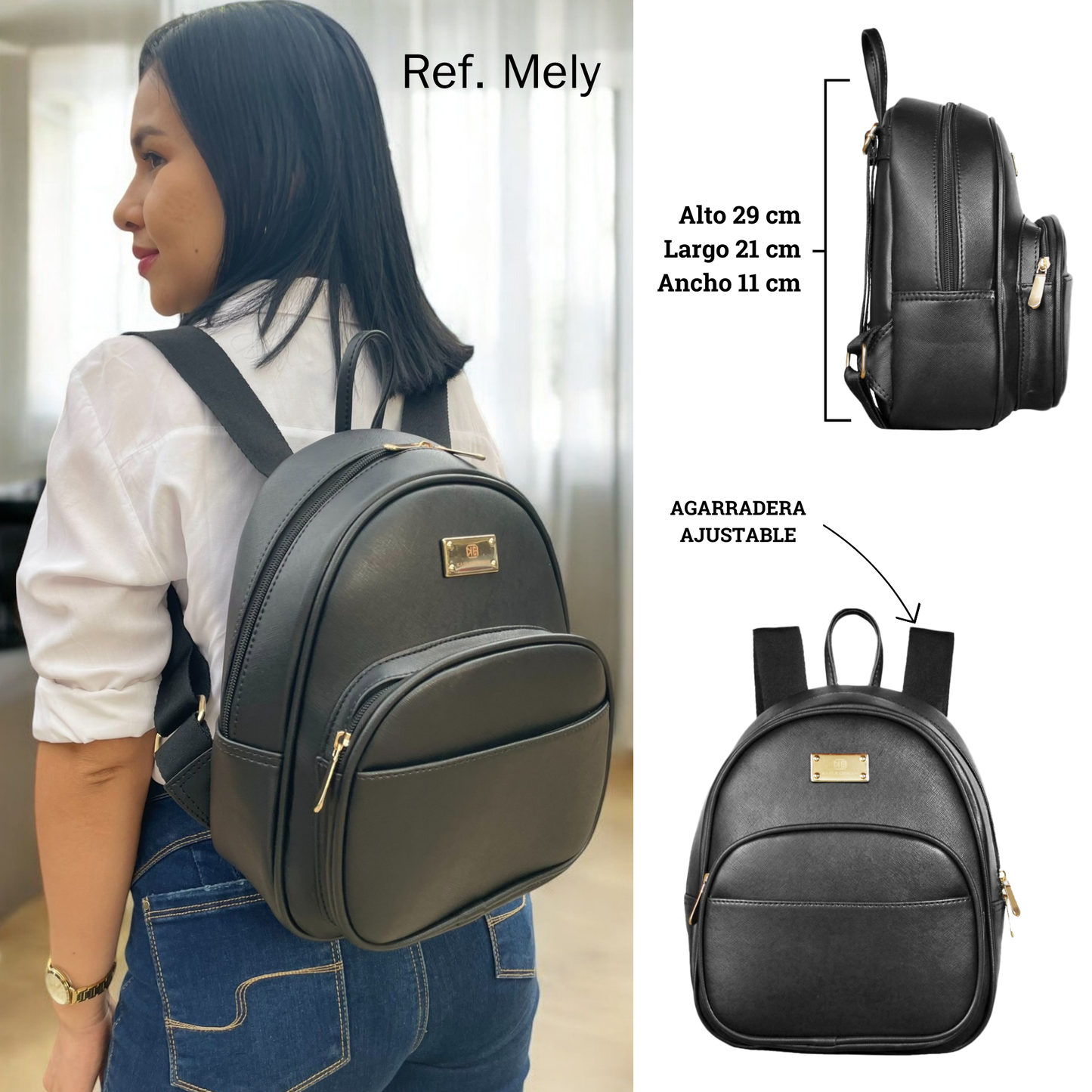 Bolso Morral Mely Negro