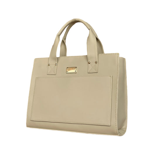 Bolso Doble Funcion Con Correa Ajustable Mona Beige