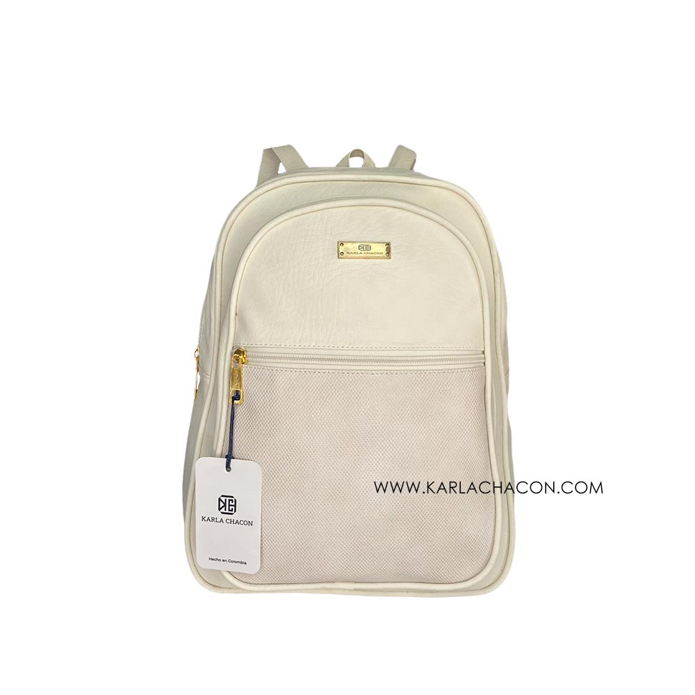 Bolso Morral Nely Beige