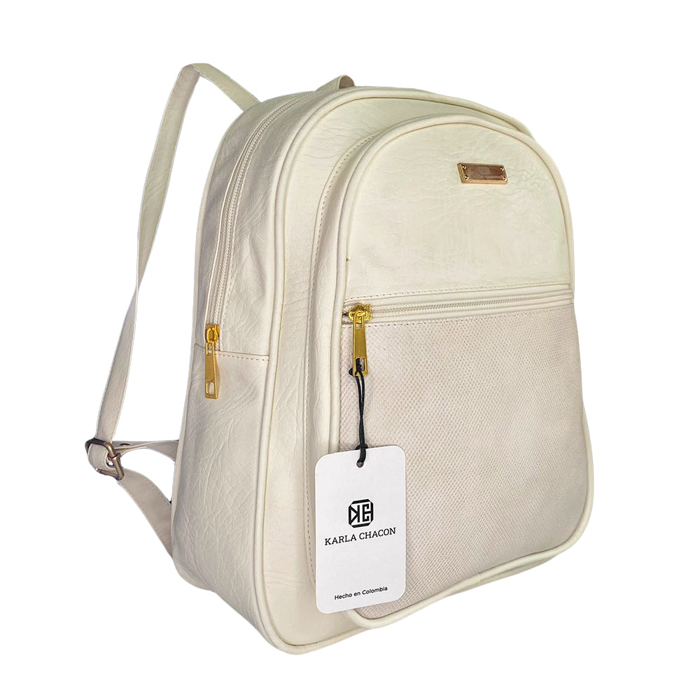 Bolso Morral Nely Beige