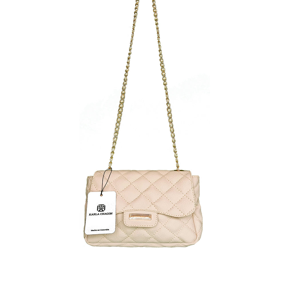 Bolso Manos Libres Roma Beige