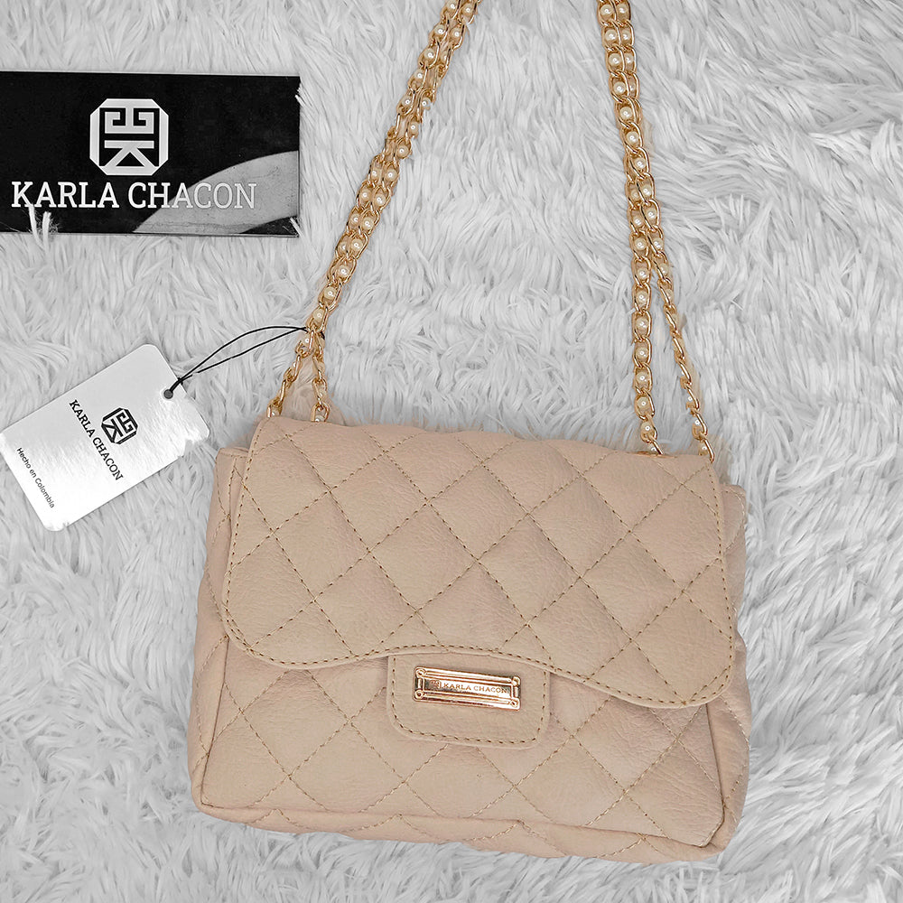 Bolso Manos Libres Roma Beige