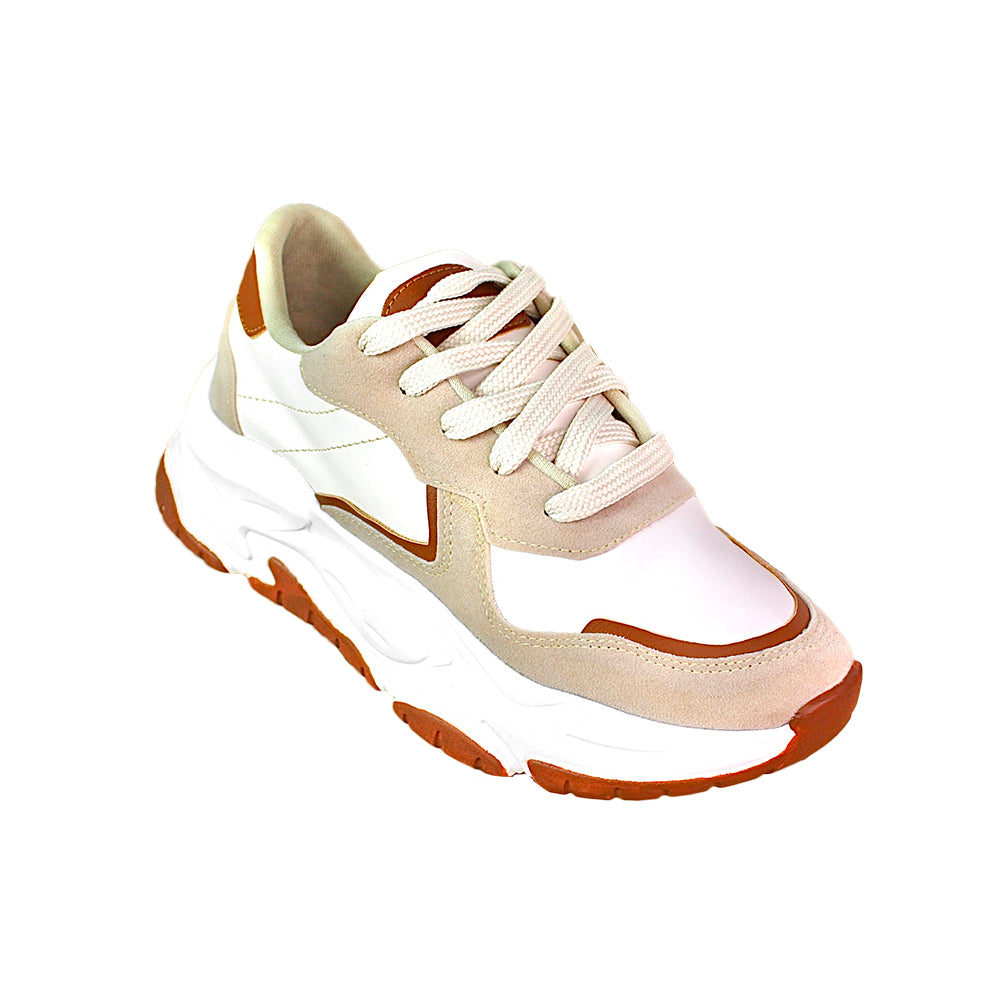 Tenis Shaira Miel Beige