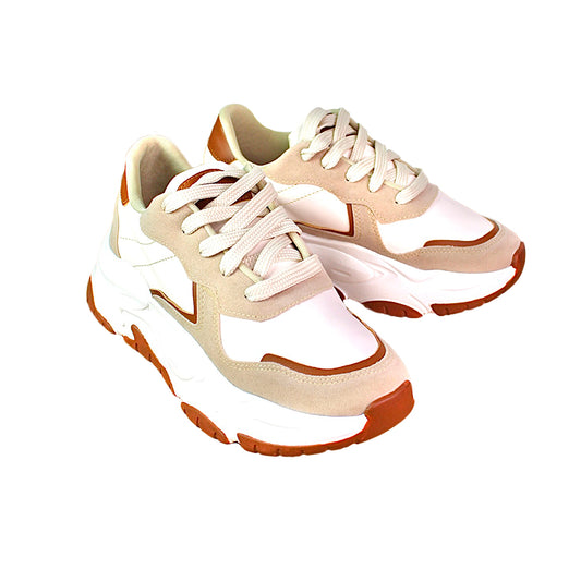 Tenis Shaira Miel Beige