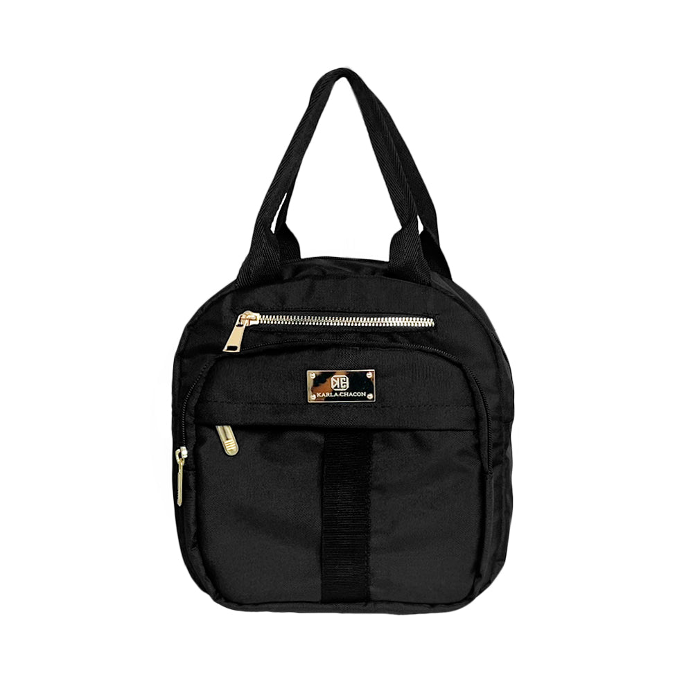 Bolso Tena Negro Con Correa Removible