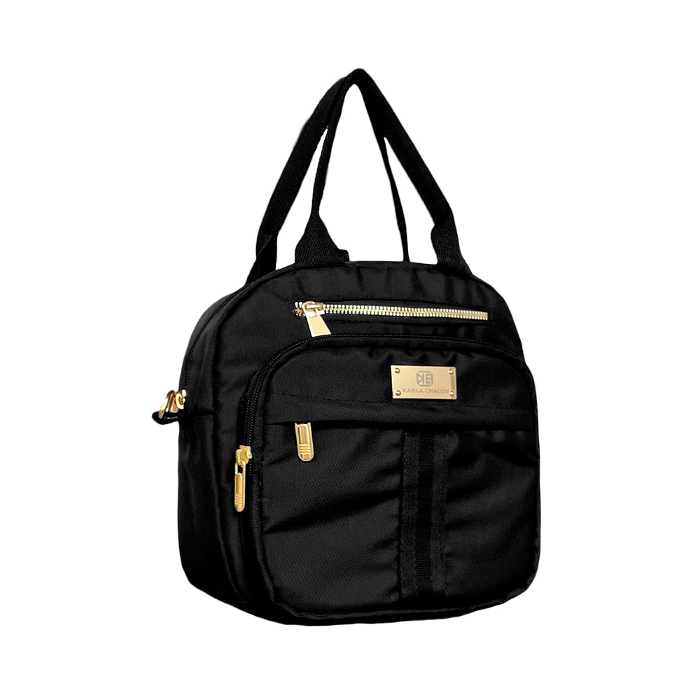 Bolso Tena Negro Con Correa Removible