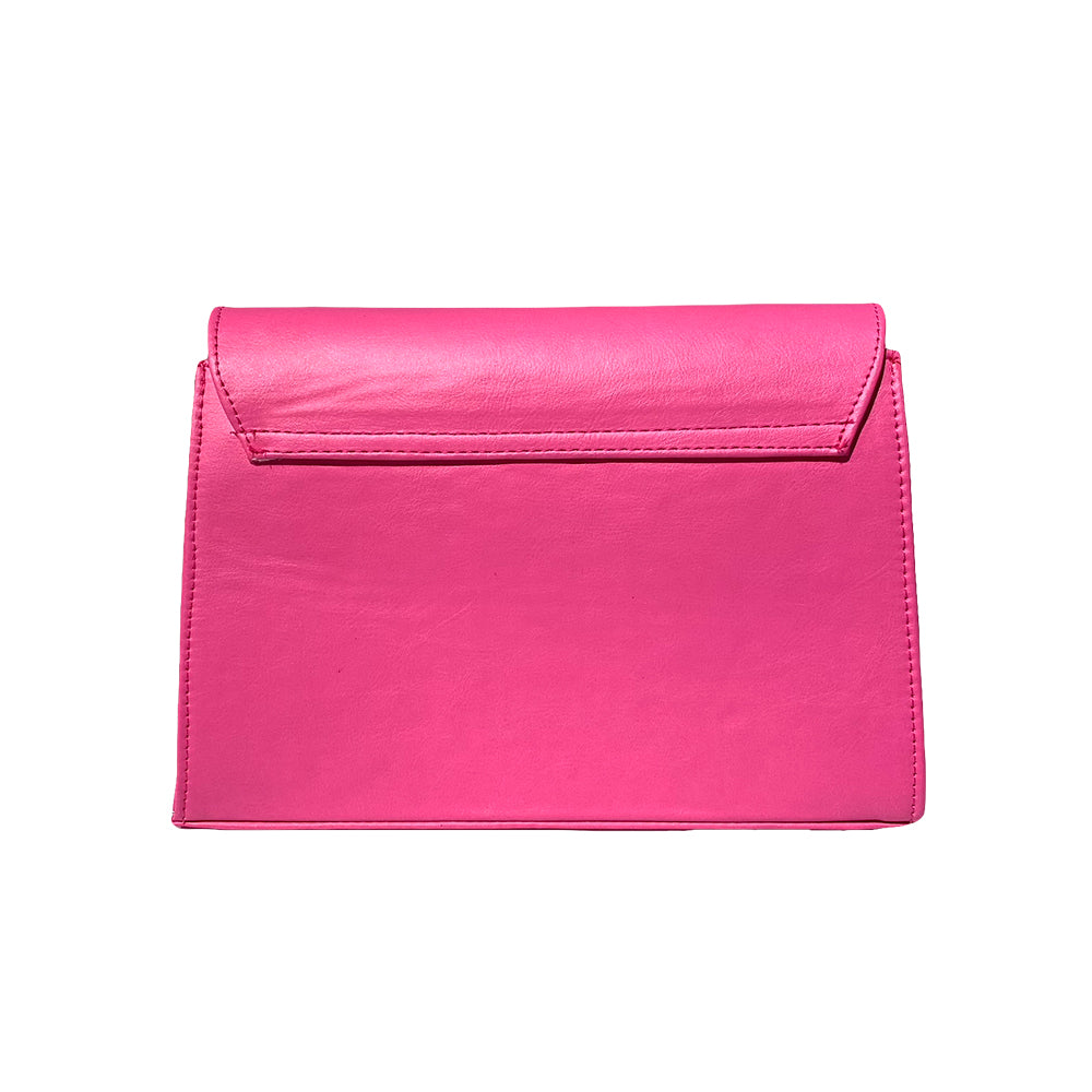 Bolso Vivy Fucsia Con Correa Ajustable