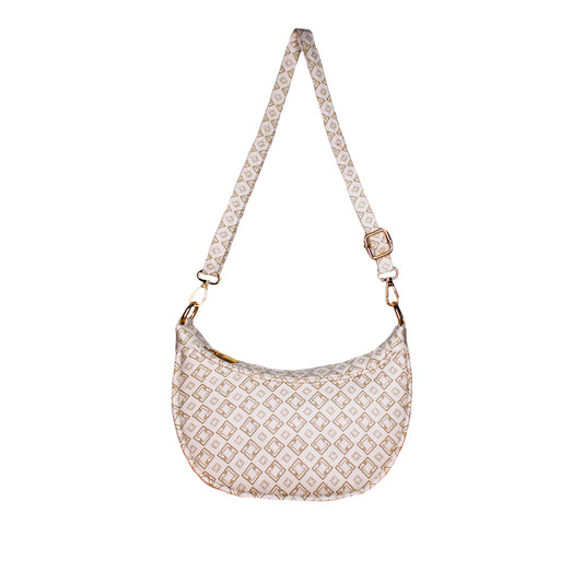 Bolso Zoey Beige Con Correa Ajustable