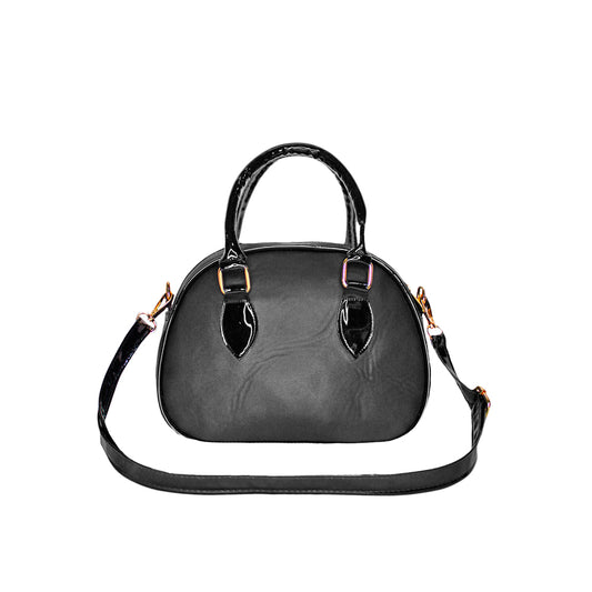 Bolso Zury Negro Con Correa Ajustable