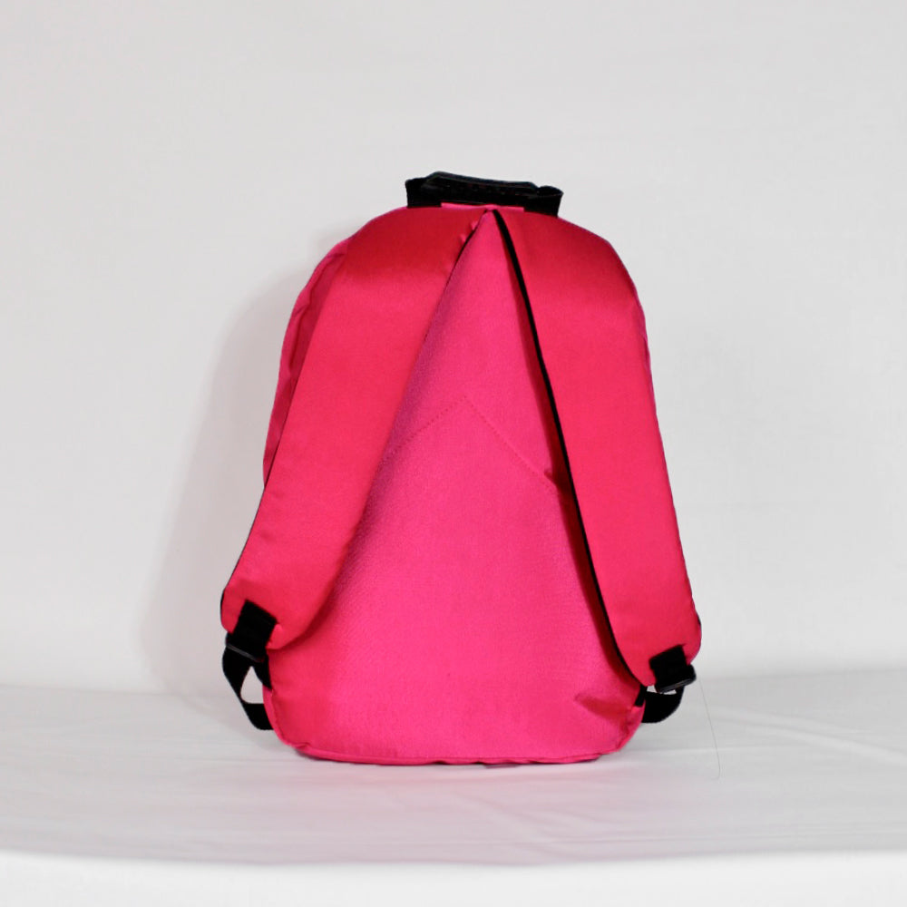 Bolso Morral Con Cartuchera Leo Fucsia